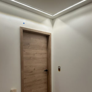 Pose d'un ruban led encastré à Domancy