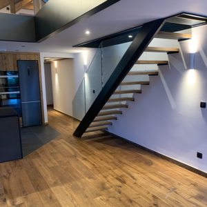 Rénovation complète d'un appartement à Chamonix