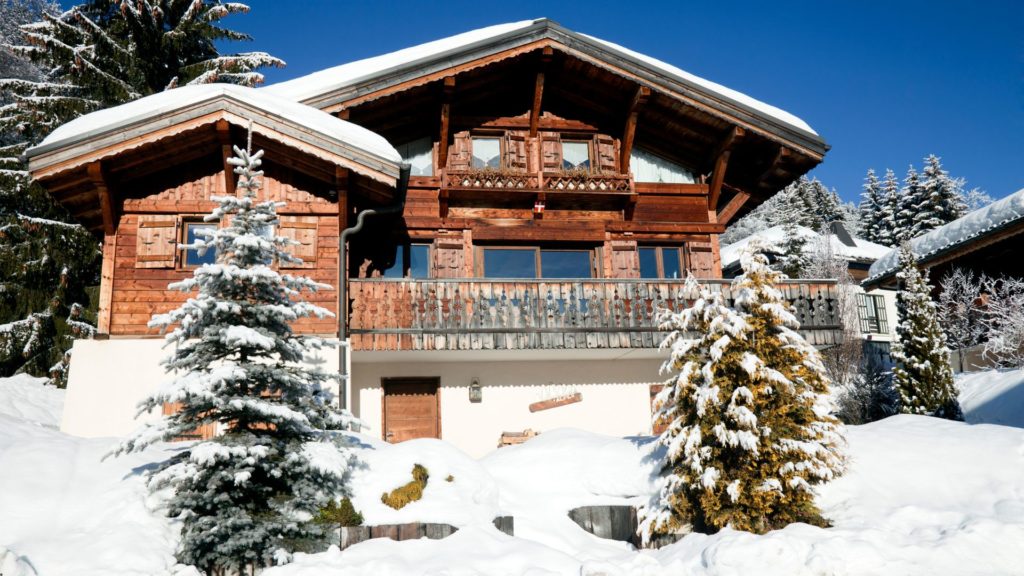 trame chauffante chalet megève